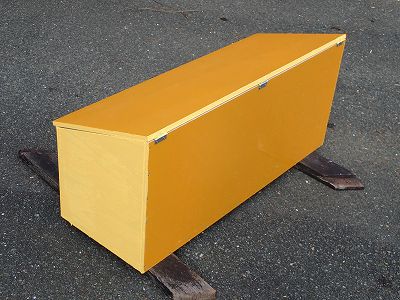 ３度塗りして完成