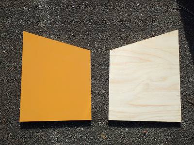 パーツを切り間違えた