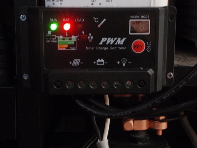 接続順エラーが出るチャージコントローラー