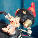 太陽光発電システムを切るスイッチ