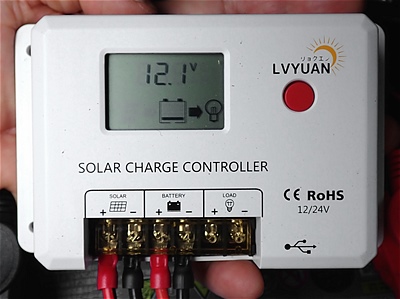 LVYUAN HC・PWMソーラーチャージコントローラー HC2410