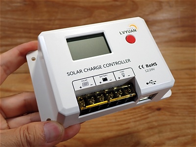 LVYUAN HC・PWMソーラーチャージコントローラー HC2410